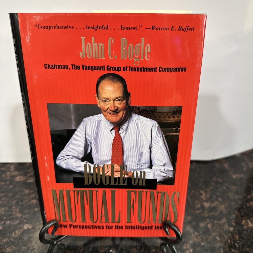 Bogle On Mutual Funds John Bogle Hardcover 1994 4th Printing Signed DJ